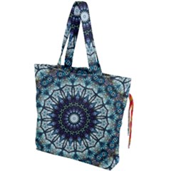 Pattern Abstract Background Art Drawstring Tote Bag