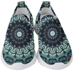 Pattern Abstract Background Art Kids  Slip On Sneakers