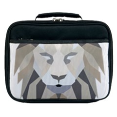 Polygonal Low Poly Lion Feline Lunch Bag