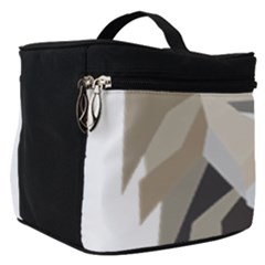 Polygonal Low Poly Lion Feline Make Up Travel Bag (small)