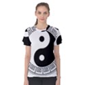 Yin Yang Eastern Asian Philosophy Women s Cotton Tee View1