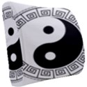 Yin Yang Eastern Asian Philosophy Seat Cushion View2