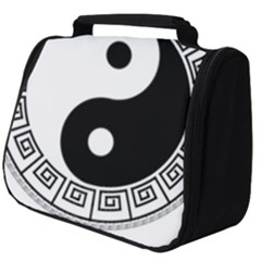 Yin Yang Eastern Asian Philosophy Full Print Travel Pouch (big)