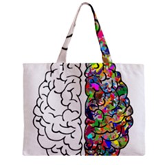 Brain Mind A I Ai Anatomy Zipper Mini Tote Bag by Pakrebo