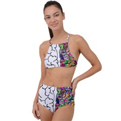 Brain Mind A I Ai Anatomy High Waist Tankini Set by Pakrebo