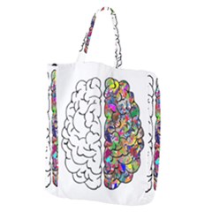 Brain Mind A I Ai Anatomy Giant Grocery Tote by Pakrebo