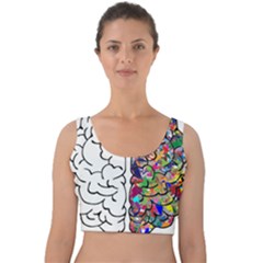 Brain Mind A I Ai Anatomy Velvet Crop Top