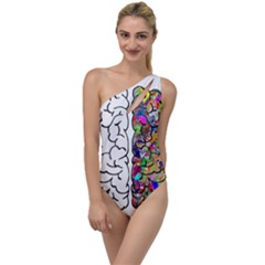 Brain Mind A I Ai Anatomy To One Side Swimsuit