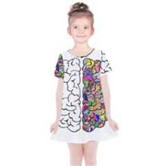 Brain Mind A I Ai Anatomy Kids  Simple Cotton Dress by Pakrebo