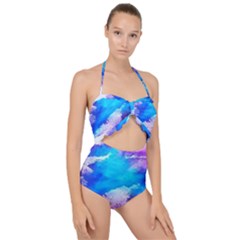 Download (1) Scallop Top Cut Out Swimsuit