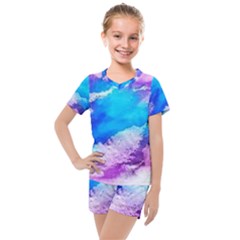 Download (1) Kids  Mesh Tee And Shorts Set