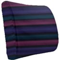 Stripes Pink Purple Teal Grey Seat Cushion View2