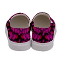 Flowers Coming From Above Women s Canvas Slip Ons View4