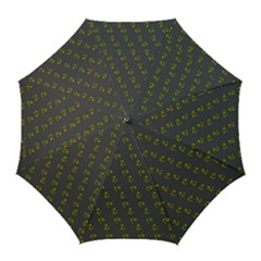 No Step On Snek Pattern Charcoal Dark Gray Background Meme Golf Umbrella by snek