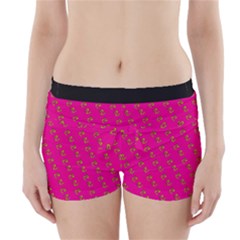 No Step On Snek Pattern Pink Background Meme Boyleg Bikini Wrap Bottoms by snek