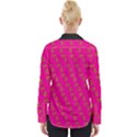 No Step On Snek Pattern Pink background Meme Womens Long Sleeve Shirt View2