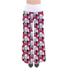 Trump Retro Face Pattern Maga Red Us Patriot So Vintage Palazzo Pants by snek