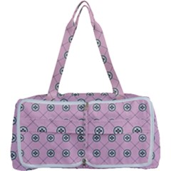 Kekistan Logo Pattern On Pink Background Multi Function Bag by snek