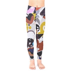 Graffiti Urban Colorful Graffiti City Wall Hip Hop Music Singers Kids  Legging by genx