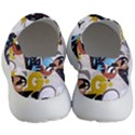 Graffiti Urban colorful graffiti city wall hip hop music singers Women s Lightweight Slip Ons View4