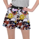 Graffiti Urban colorful graffiti city wall hip hop music singers Stretch Ripstop Shorts View1