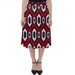 Decorative Pattern Classic Midi Skirt