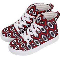 Decorative Pattern Kids  Hi-top Skate Sneakers