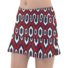 Decorative Pattern Tennis Skirt