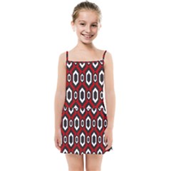 Decorative Pattern Kids  Summer Sun Dress