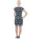 Decorative pattern Cap Sleeve Bodycon Dress View2