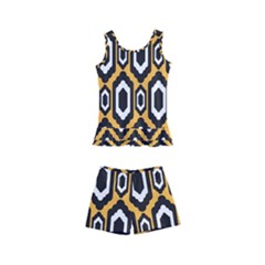 Decorative Pattern Kids  Boyleg Swimsuit