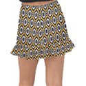 Decorative pattern Fishtail Mini Chiffon Skirt View2