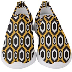 Decorative Pattern Kids  Slip On Sneakers