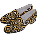 Decorative pattern Women s Chunky Heel Loafers View2