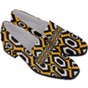 Decorative pattern Women s Chunky Heel Loafers View3