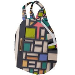 Door Stained Glass Stained Glass Travel Backpacks