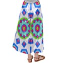 Mandala Geometric Design Pattern Satin Palazzo Pants View2