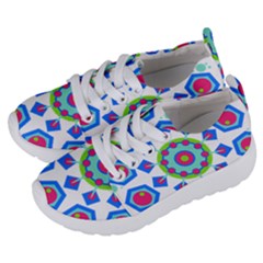 Mandala Geometric Design Pattern Kids  Lightweight Sports Shoes