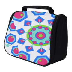 Mandala Geometric Design Pattern Full Print Travel Pouch (small)