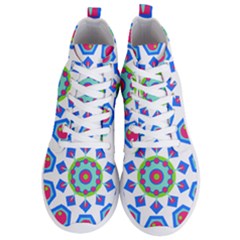 Mandala Geometric Design Pattern Men s Lightweight High Top Sneakers