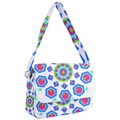 Mandala Geometric Design Pattern Courier Bag