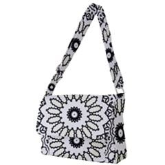 Mandala Kaleidoscope Arts Full Print Messenger Bag by Pakrebo