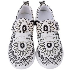 Mandala Kaleidoscope Arts Women s Velcro Strap Shoes