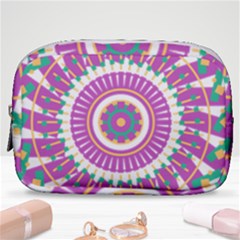 Mandala Geometric Pattern Shapes Make Up Pouch (small)