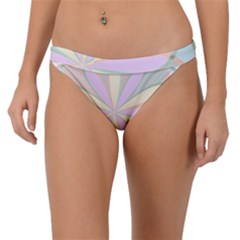 Flower Stained Glass Window Symmetry Band Bikini Bottom