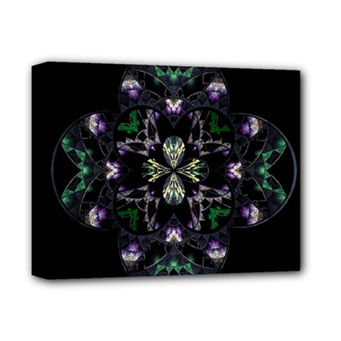 Fractal Fractal Art Texture Deluxe Canvas 14  X 11  (stretched) by Pakrebo