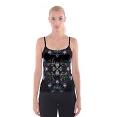 Fractal Fractal Art Texture Spaghetti Strap Top by Pakrebo