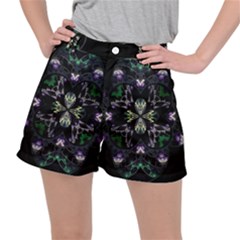 Fractal Fractal Art Texture Stretch Ripstop Shorts