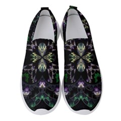 Fractal Fractal Art Texture Women s Slip On Sneakers by Pakrebo