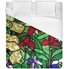 Stained Glass Art Window Church Duvet Cover (california King Size) by Pakrebo